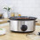 Swan Swan Slow Cooker, 320 W, 6.5 liters, Silver 2