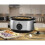 Swan Swan Slow Cooker, 320 W, 6.5 liters, Silver 5
