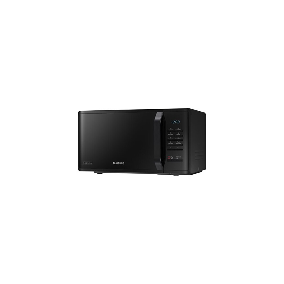 New Samsung Ms23k3513ak Solo Microwave, 23 Litre, Black