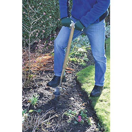 Spear & Jackson Spear & Jackson 4813BP Traditional Stainless Long Handled Bulb Planter 1