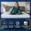Sealy Sealy TrueForm 2" Memory Foam Mattress Topper, King, Blue 4