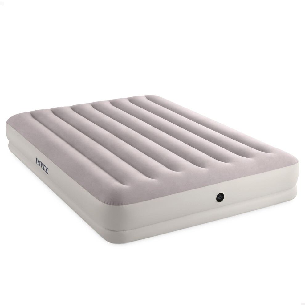 Intex Queen Dura-Beam Prestige Mid-Rise Airbed W/ Usb150, Inflated Size: 1.52M X 2.03M X 30Cm (64179)
