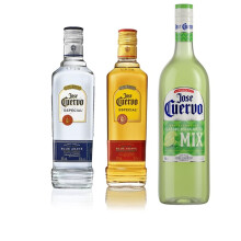 Jose Cuervo Especial Tequila Easy Margarita Cocktails ? 1L Tequila and 1L Margarita Mix | Reposado and Blanco Silver Tequila |The original tequila sin