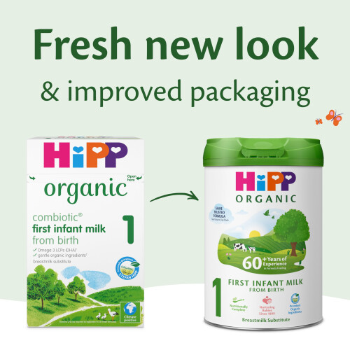 Hipp HiPP Organic First Infant Milk Powder - From Birth, 800g, 6-Pack 2