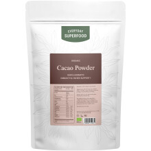 Organic Cacao Powder 1.8kg Ceremonial | Low Cadmium | Single Origin | Coco Raw Unsweetened | Ideal for Hot Chocolate & Baking | In Bulk, 1kg & 190g Ca