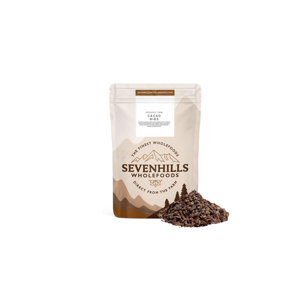 Sevenhills Wholefoods Organic Cacao Nibs, Raw, Peruvian 1.8Kg