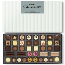 Hotel Chocolat Patisserie Luxe Box - 44 Dessert-Inspired Chocolates, 535g - Chocolate Gifts For Birthday, Thank You, Congratulations, Anniversary - Gi
