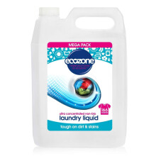 Ecozone Ultra Concentrated Laundry Liquid, Non Bio Detergent, Washing Machine Clothing Stain Removal & Cleaning Solution, Natural Vegan & Non Toxic, E