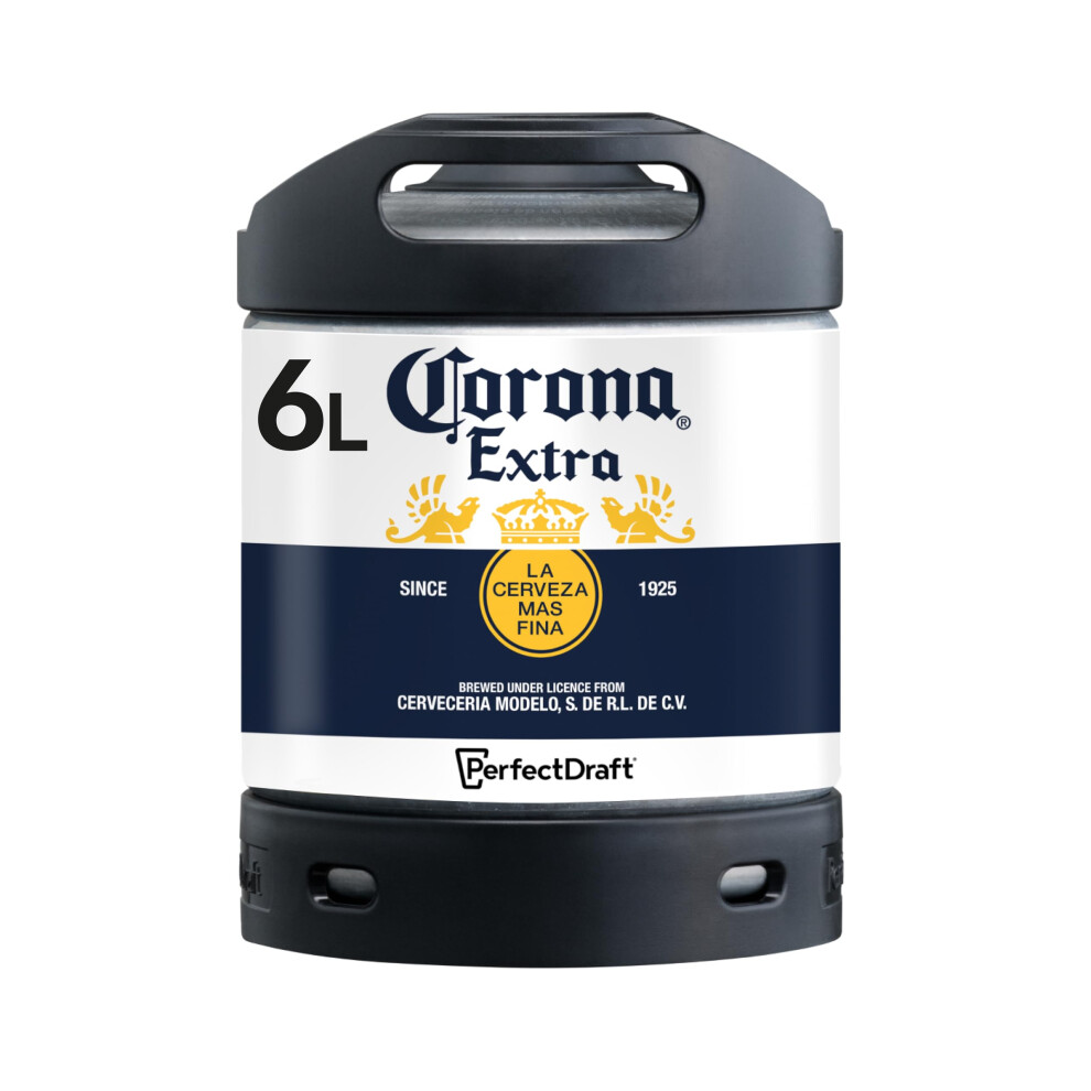 Perfectdraft Corona Extra Lager Beer Keg For Philips Machine, 6 L
