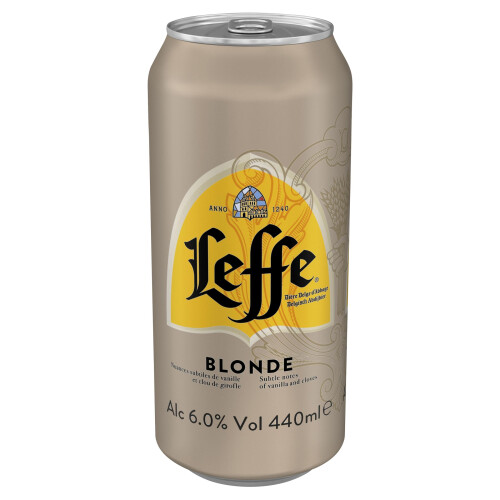 Leffe Blonde 24x440ml Cans 1