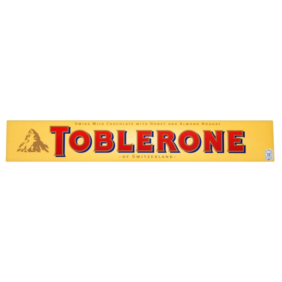 Toblerone Milk Chocolate Bar, Swiss Chocolate With Honey And Almond Nougat, 200 G (Pack Of 10)