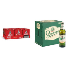 Madri Excepcional 24 x 440 ml (cans) & Staropramen 12 x 660 ml (bottles)