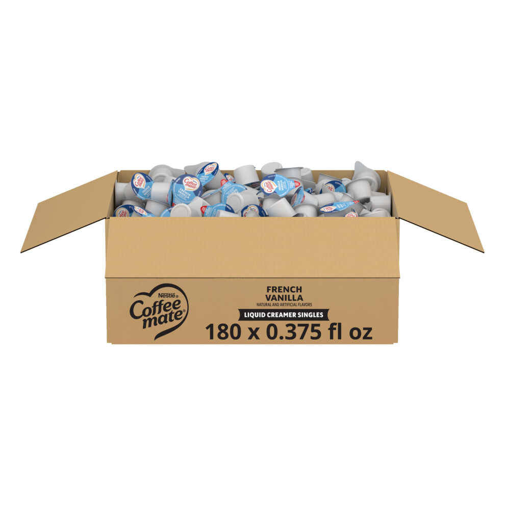 Coffee Mate Nestl? 180-Pk Nestle French Vanilla Lqd Singles, 10.63G