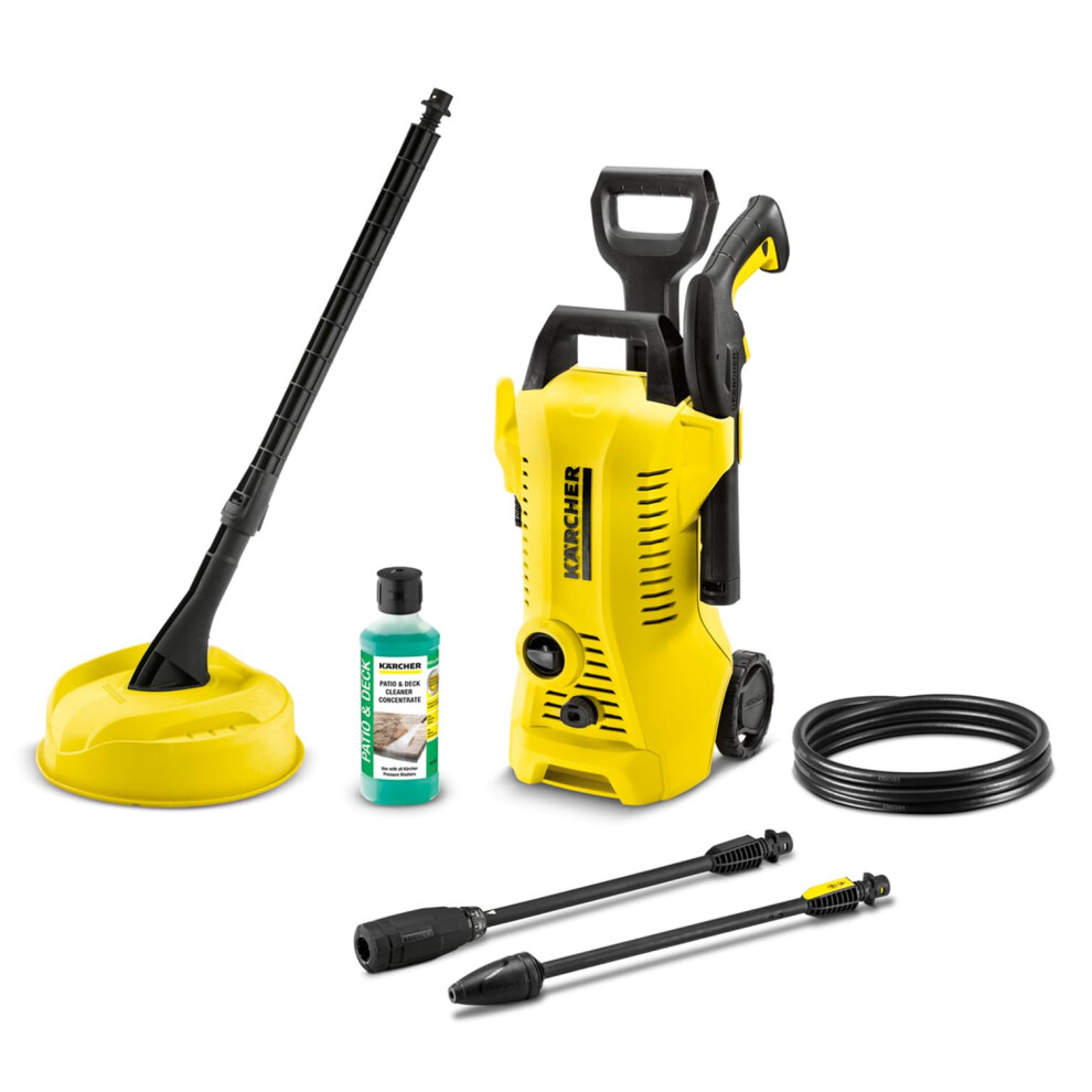 K?rcher K 2 Power Control Home pressure washer, pressure: max. 110 bar, flow rate: 360 l/h, area: 20 m?/h, water filter, weight: 4.0 kg, high-pressure