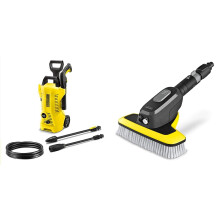 Bundle of K?rcher K 2 Power Control high-pressure washer: Intelligent app support - the practical solution for everyday dirt + K?rcher WB 7 Plus Wash