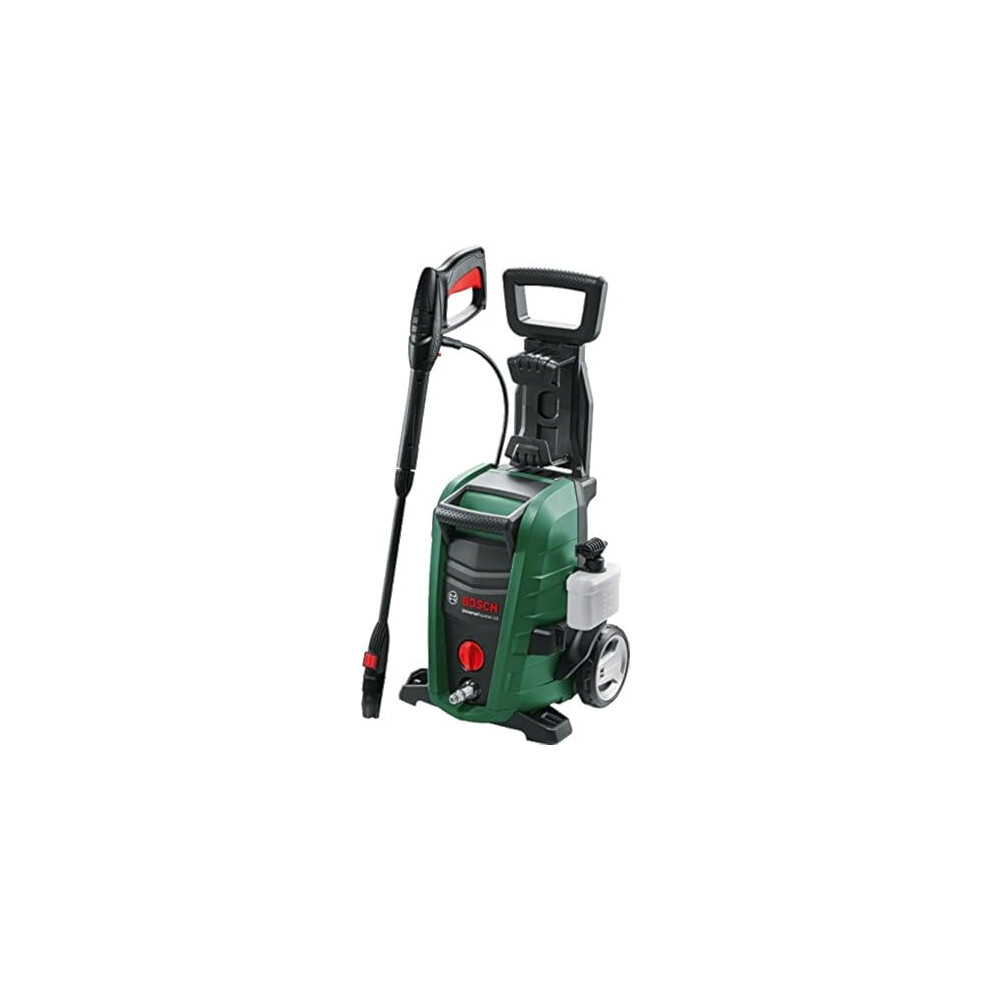 Bosch High Pressure Washer UniversalAquatak 135 (1900 W, 135 Bar Pressure, 450 l/h Flow Rate, with 3-in-1 Nozzle, Detergent Nozzle, and Carrying Handl