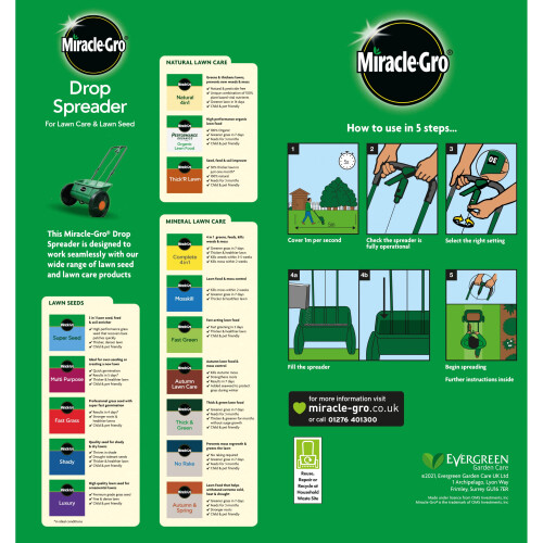 Miracle-Gro Miracle-Gro Lawn Seed Drop Spreader 2