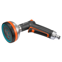 GARDENA Premium Multi Sprayer: Garden Sprayer for Watering and Cleaning, Five Spray Patterns, Filter, Lock, Robust, Frost Protection (18317-20)