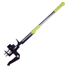 ORIENTOOLS Weeder Tool Weed Puller with Stainless 4 Claws and Foot Pedal, Dandelions Root Remover, Stand Up Lawn Garden Tool Aluminium handle(39.4 inc