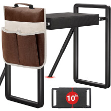 Onadak Foldable Garden Kneeler Seat with Handles & Tools Bag - Heavy Duty Foldable EVA Foam Padded Garden Kneeler - Lightweight Kneeling Stool for Gar