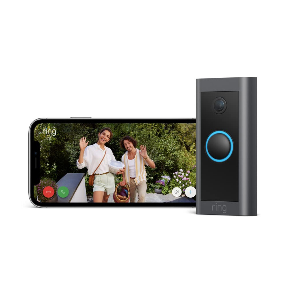 Ring Video Doorbell Wired | Doorbell Security Camera with 1080p HD Video, Advanced Motion Detection, hardwired (existing doorbell wiring required) | 3