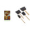 Rustins Rustins DANO5000 Original Danish Oil 5 litres & PBRUSHPACK Foam Brushes 1