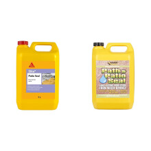 Sika Patio Seal Paving | Water Base Sealer and Appearance Enhancer for New and Recently Cleaned & Everbuild 405 Path & Patio Seal | Long Lasting, Solv