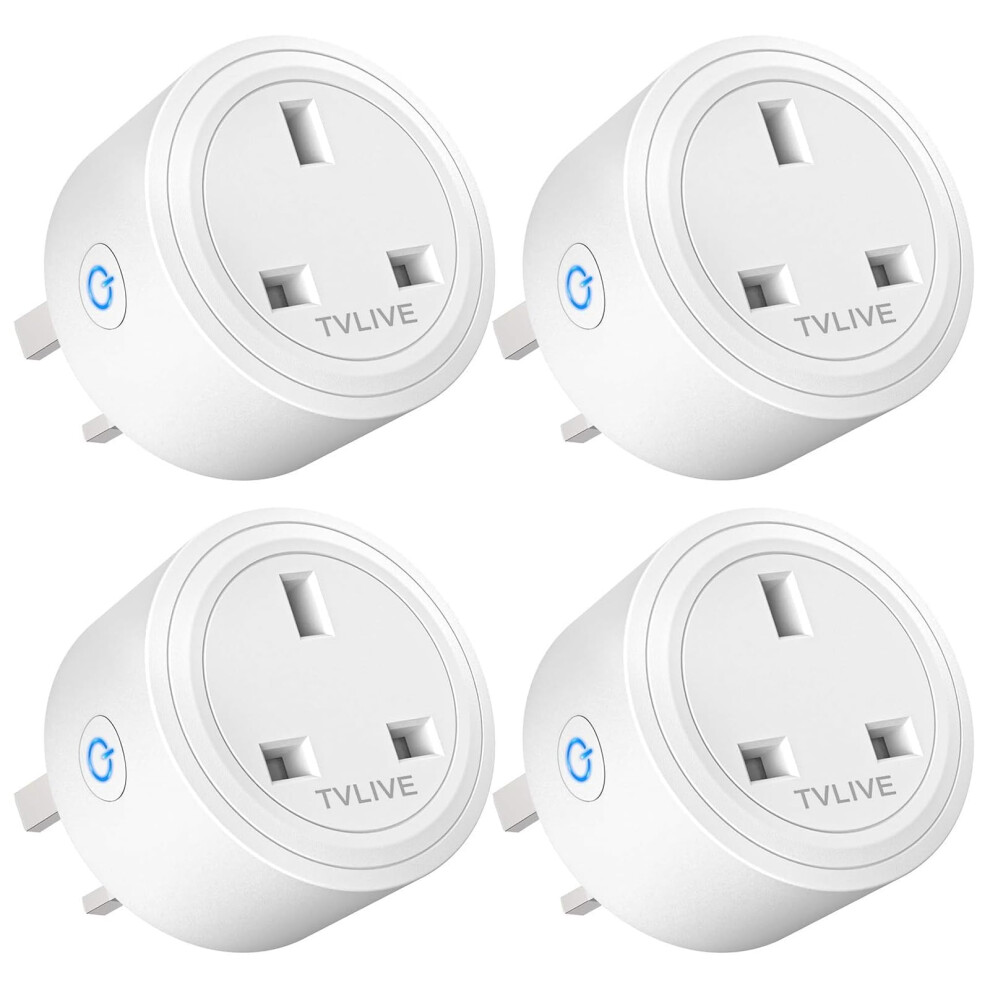 Smart Plug, Alexa Plugs Smart 4 Pack Wifi Outlet, Smart Plugs That Work With Alexa(Echo And Echo Dot), Echo Google Home Ifttt, Smart Socket With Remot 5051218526009