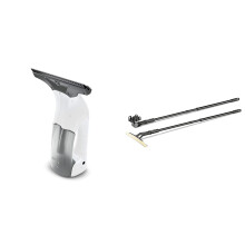 Bundle of K?rcher WV 1 Window Vac, Battery Running Time: 20 min, LED Display for Battery Status, Dirty Water Tank: 100 ml, Weight: 0.5 kg + K?rcher 26