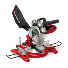Einhell TC-MS 2112 Compound Mitre Saw - 1600W, 5000 RPM Circular Saw With Work Table, Clamp, Dust Collection, +/-45? Mitre, +/-45? Bevel - Electric Sa