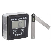 Trend DLB Digital Level Box, Black & DAR200 Digital Angle Rule, 20cm