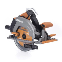 Evolution Power Tools R185CCS-Li Circular Saw Cordless Brushless 18v Li-Ion EXT Includes TCT Multi-Material Blade, Cuts Wood, Metal, Plastic & More, G