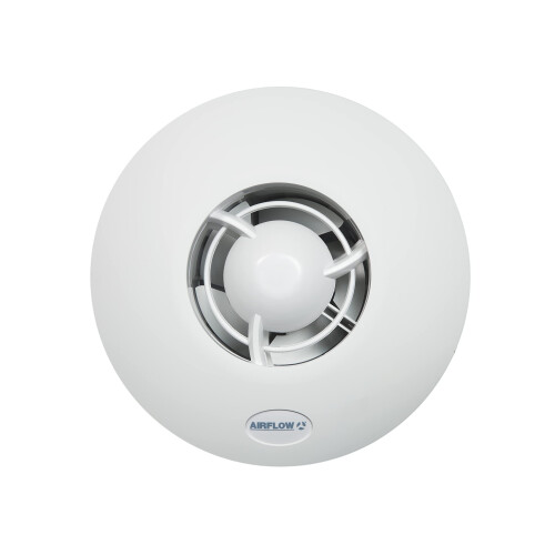 Airflow iCONsmart 15 Extractor Fan, App & Bluetooth Control, Adjustable 5-22 l/s Flow, Multi Control Options, 3.2W Energy Efficient, QuietMark Certifi 2
