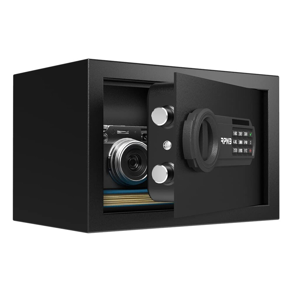 Rpnb Deluxe Safe And Lock Box, Money Box, Digital Keypad Safe Box, Perfect For Home Office Hotel Business Jewelry Cash Use Storage,8.5L 5051218528447