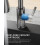 FORIOUS Kitchen Sink Taps Mixer with Pull Out Spray, Swivel Single Handle High Arc Pull Down Stainless Steel Kitchen Faucet, Polished Chrome 5