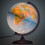 CGE Illuminated Globe 30cm Dual Map Earth Tones 4
