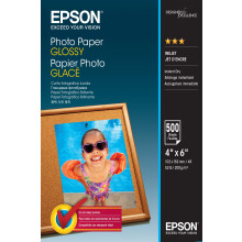 Epson C13S042549 10 x 15 cm Glossy Photo Paper (Pack of 500)