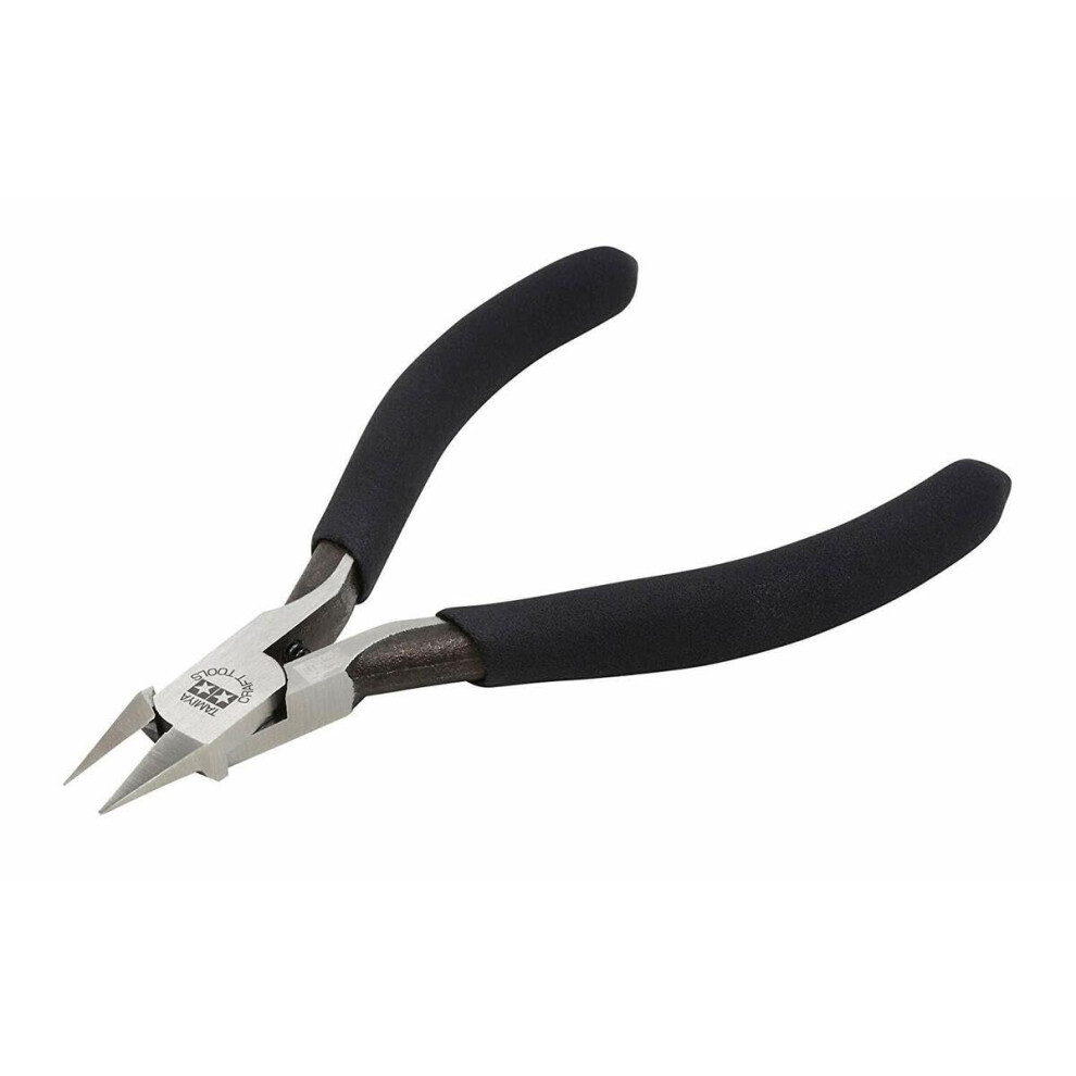 Tamiya Sharp Pointed Side Cutter For Plastic - Slim Jaw - 74123