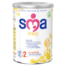 SMA Follow-on Baby Milk Powder Formula , 6-12 Months , 400 g (Pack of 12)