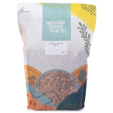 Wholefood Earth Organic Almonds Whole ? 3 kg | Raw | GMO Free | Vegan | High Fibre | Source of Protein | Certified Organic