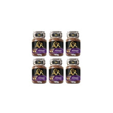 L'OR Intense Instant Coffee 100g (Pack of 6 Jars, Total 600g)