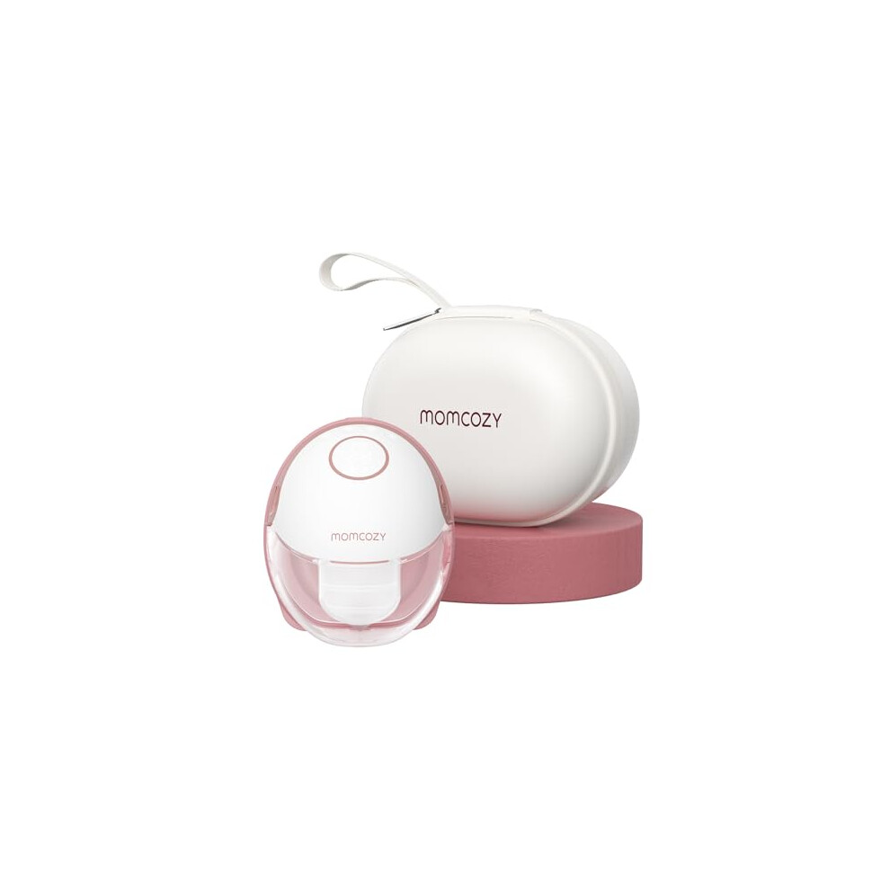 Momcozy Breast Pump Hands Free Mobile Style | M6, Wearable Breastfeeding Pump Ideal Rhythm For More Milk, Doublefit Flange More Fit & Discreet With 3