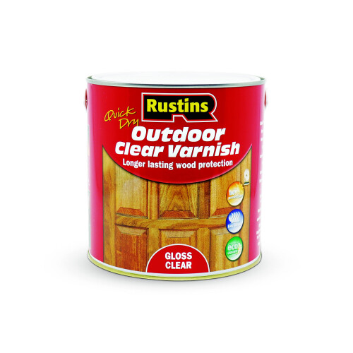 Rustins Rustins Quick Dry Outdoor Clear Varnish 2.5L Gloss