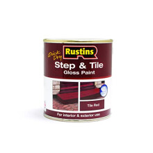 RUSTINS Step & Tile Paint Red 2.5L
