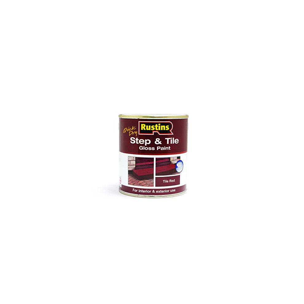 RUSTINS Step & Tile Paint Red 2.5L