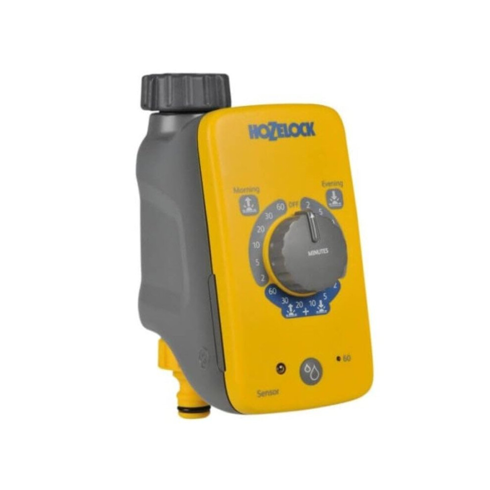 HOZELOCK - Watering Timer Sensor Controller : Automatic and Easy Watering With Its Light Sensor, Daily Watering At Sunrise And/or Sunset, Manual Water