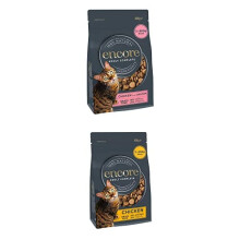 Bundle of Encore Complete and Grain Free Adult Dry Cat Food, Chicken and Salmon, 800 g Bag (Pack of 3) + Chicken, 800 g (Pack of 3)