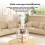 Bedroom Humidifier, Large Room Cool Mist Humidifier White 15