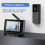 Wireless Video Doorbell with 4.3 inch IPS Screen 2-Way Audio 16
