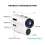 -600 Golf Perambulator Intelligent Reminder Rangefinder USB B 20